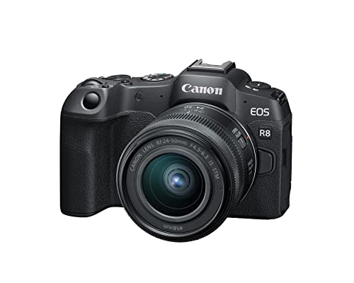 Canon EOS R8 Mirrorless Camera with RF24-50mm Lens