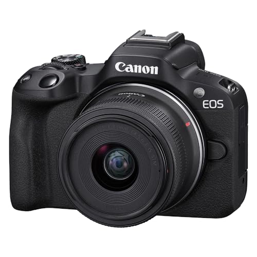 Canon EOS R50 Mirrorless Camera Body with 18-45mm Lens Kit