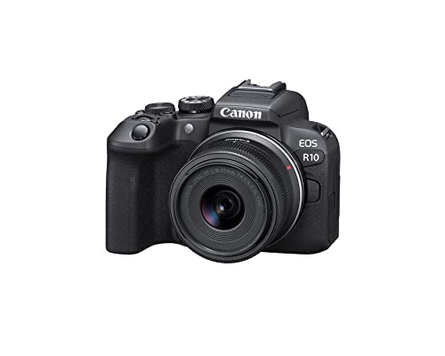 Canon EOS R10 Mirrorless Camera with RF-S18-45mm Lens