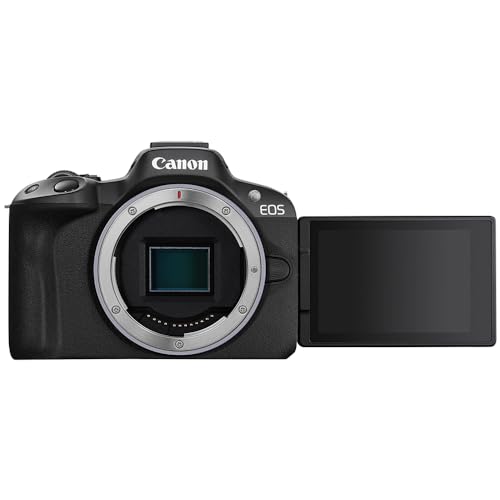 Canon EOS R50 Mirrorless Camera Body with 18-45mm Lens Kit