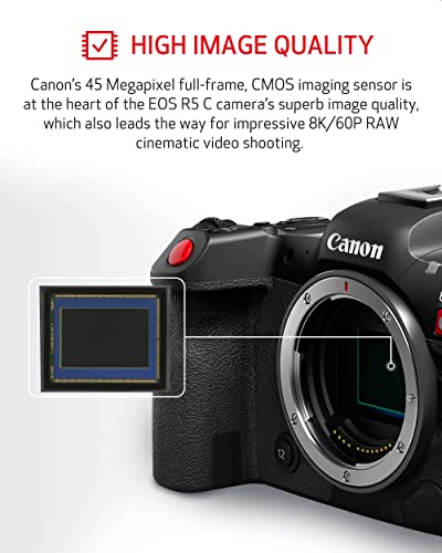 Canon EOS R5 C Hybrid Mirrorless Digital Camera
