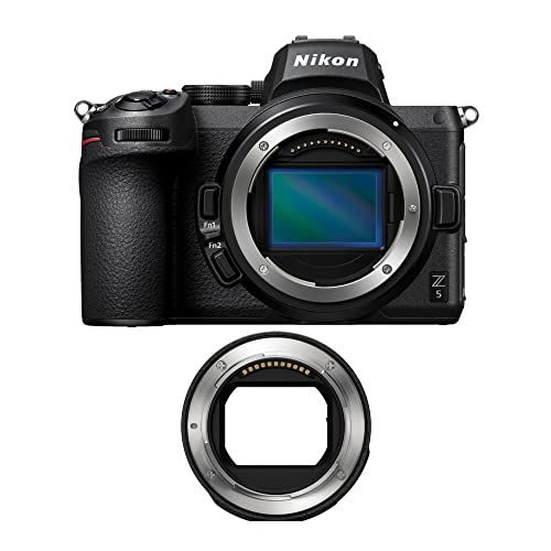 Nikon Z5 Mirrorless Camera Body with FTZ Adapter