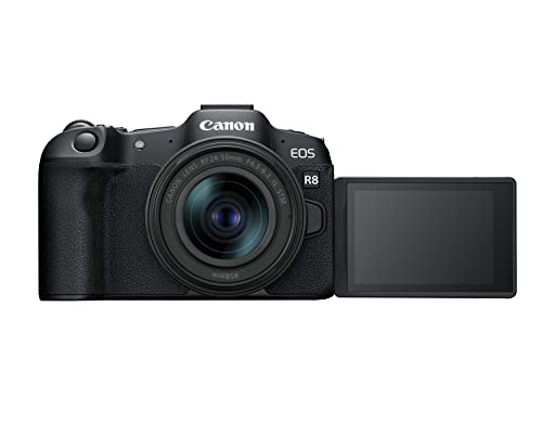 Canon EOS R8 Mirrorless Camera with RF24-50mm Lens