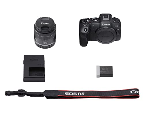 Canon EOS R8 Mirrorless Camera with RF24-50mm Lens