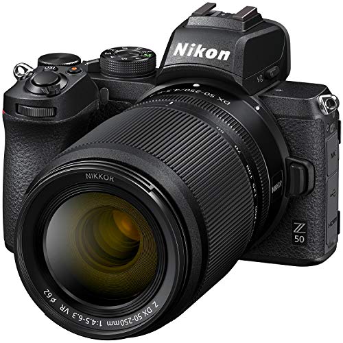Nikon Z50 Mirrorless Camera Body 2 Lens Kit Bundle