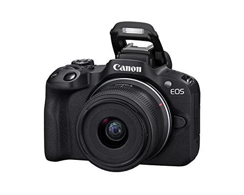 Canon EOS R50 Mirrorless Vlogging Camera with RF-S18-45mm Lens