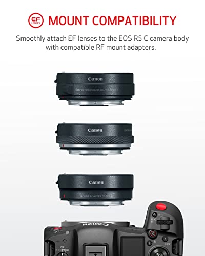 Canon EOS R5 C Hybrid Mirrorless Digital Camera