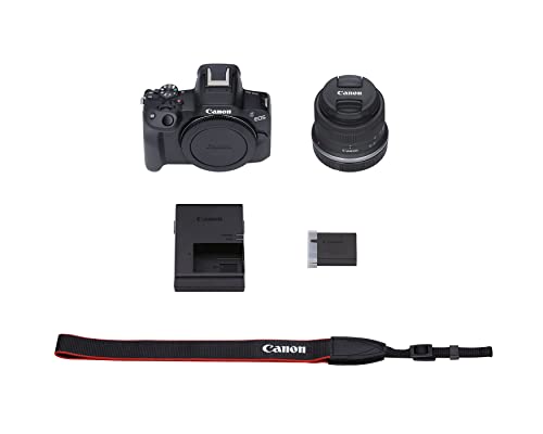 Canon EOS R50 Mirrorless Vlogging Camera with RF-S18-45mm Lens