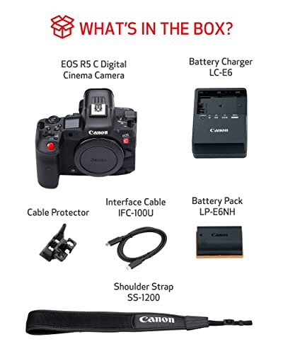 Canon EOS R5 C Hybrid Mirrorless Digital Camera