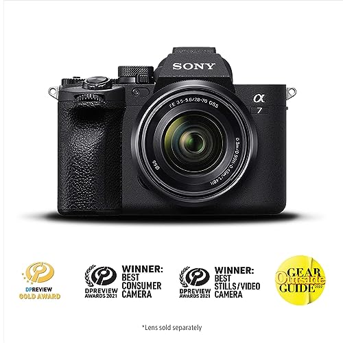 Sony Alpha 7 IV Mirrorless Camera, Black