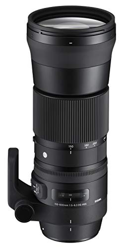 Sigma 150-600mm Contemporary Canon Lens - Black