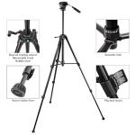 Magnus VT-300 Video Tripod & Fluid Head