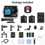 AKASO Brave 7 LE 4K30FPS Action Camera with Touch Screen