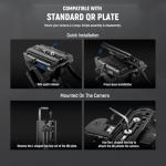 Professional Portable Camera Monopod with Fluid Head