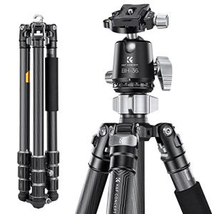 Carbon Fiber Camera Tripod with 16KG Load Capacity