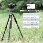 Carbon Fiber Camera Tripod with 16KG Load Capacity