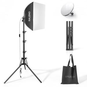 16'' x 16'' Softbox Lighting Kit for Photography Studio