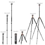K&F Concept 62" DSLR Tripod, Aluminum Detachable Monopod