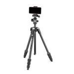 Manfrotto Bluetooth Carbon Fiber Traveler Tripod, Black