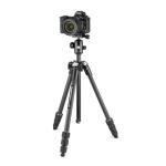 Manfrotto Bluetooth Carbon Fiber Traveler Tripod, Black