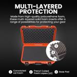 Nanuk 935 Waterproof Hard Case with Wheels - Orange