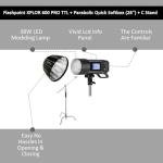 Flashpoint XPLOR 600PRO Monolight Kit with Softbox