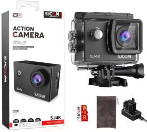 SJCAM SJ4000 4K Action Camera with WiFi & Accessories