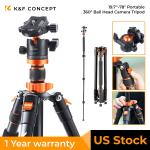 78" Aluminum Camera Tripod with 360 Degree Head
