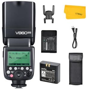 Godox V860II-N TTL Camera Flash for Nikon Cameras