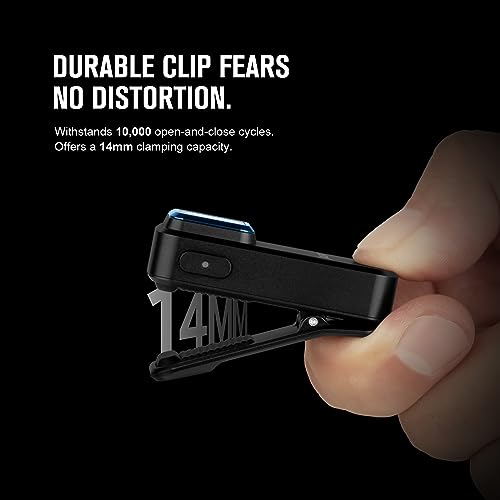 OLIGHT Oclip Rechargeable EDC Flashlight - Portable Night Tool