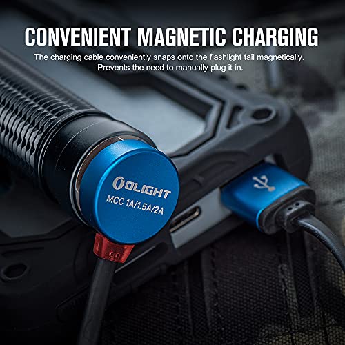 OLIGHT Warrior Mini2 1750 Lumens Rechargeable Tactical Flashlight