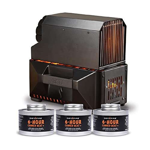 VESTA Camping Heater & Stove: Self-Powered Compact Solution
