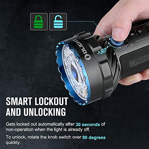 OLIGHT Marauder 2 Ultra Bright Rechargeable Flashlight