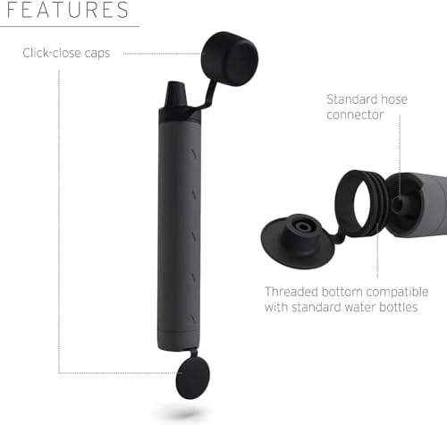 LifeStraw Peak Series - Water Filter Straw for Camping