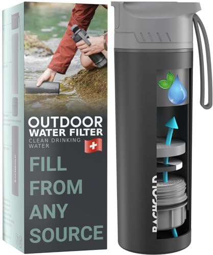 Portable Water Filtration System for Camping and Hiking