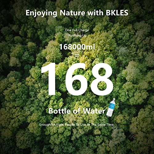 Electric Portable Water Filter - 0.01 Micron Purifier