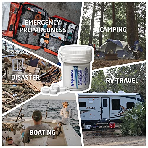 Portable Water Purification Tablets for Camping and Emergencies