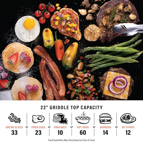 Blackstone Tabletop Griddle, Heavy Duty Flat Top Camping