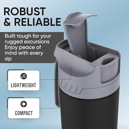 Portable Water Filtration System for Camping and Hiking