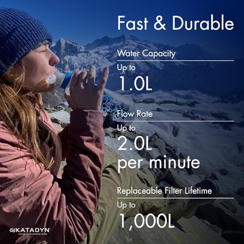 Katadyn BeFree 1.0L Fast Flow Water Filter