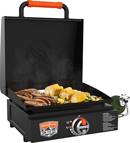 17 Inch Blackstone Griddle with Lid for Camping