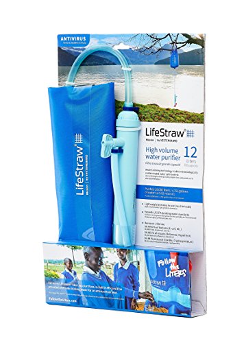 LifeStraw Gravity-Fed Water Purifier, 12L - Camping Essential