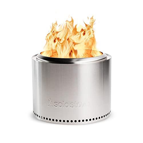 Portable Stainless Steel Smokeless Fire Pit for Camping