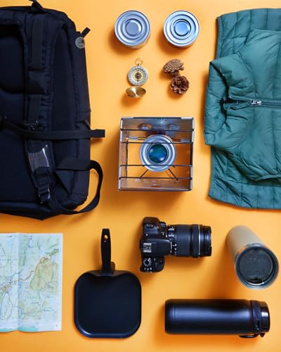 Compact Sterno Folding Stove for Emergency Food Prep