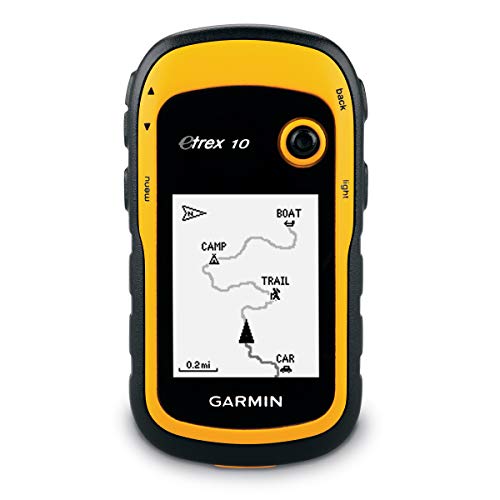 Garmin eTrex 10 Handheld GPS Navigator for Camping