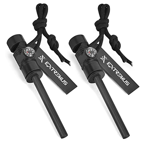 Extremus 6-in-1 Fire Starter Kit for Camping