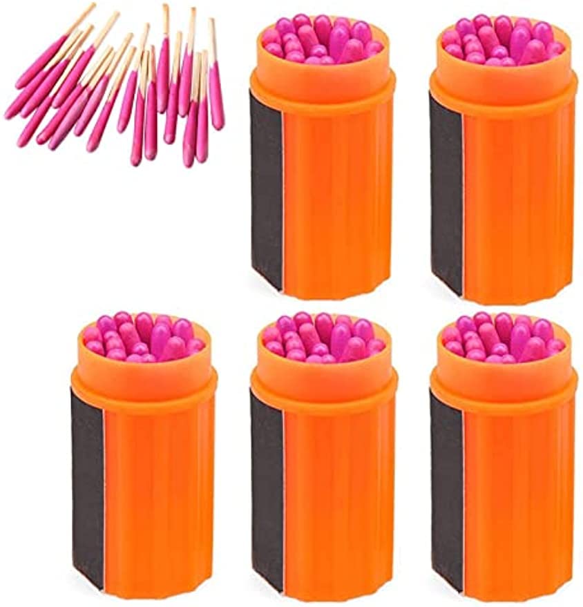 Stormproof Waterproof Matches Survival Kit, 20pcs Fire Starter