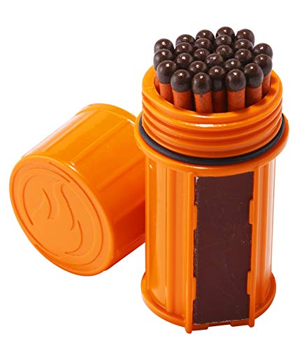 UCO Stormproof Match Kit with Waterproof Case - Orange