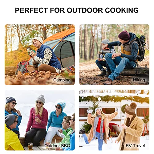 Portable Camplux Dual Fuel Stove for Camping- CSA Certified