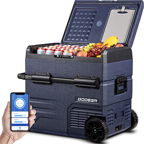 BODEGACOOLER 12V Refrigerator & Freezer, Dual Zone - 59 Quart